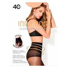 Колготки Innamore Wonder Body, 40 den, размер 5-XL, miele (бежевый), 2 пары