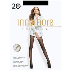 Колготки Innamore Super Matt, 20 den, размер 4-L, nero (черный), 2 пары