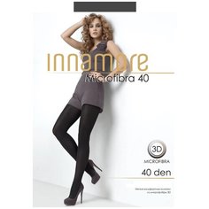 Колготки Innamore Microfibra, 40 den, размер 2-S, fumo (серый), 3 пары