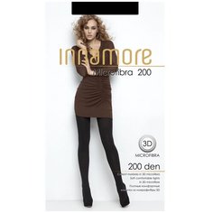 Колготки Innamore Microfibra, 200 den, размер 3-M, nero (черный), 2 пары