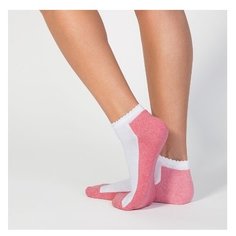 Носки Incanto IBD731004, размер 39-40(3), bianco/salmone