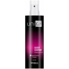 Brelil Professional UniKe Эко-спрей для волос для придания сияющего блеска, 150 мл