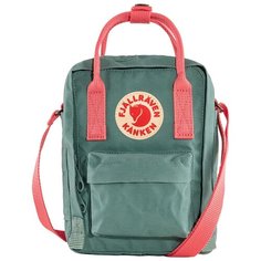 Сумка кросс-боди Fjallraven, текстиль, frost green/peach pink
