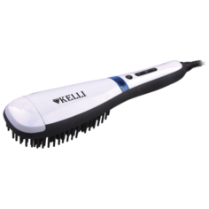Расческа-выпрямитель Kelli KL-1236 white/black