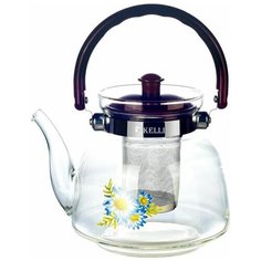 Kelli KL-3002 1,4 л Стеклянный заварочный чайник Kelli