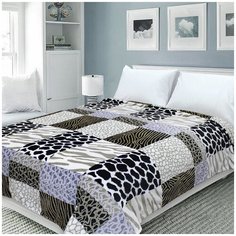 Покрывало 180*220 Happy Family велсофт Грин