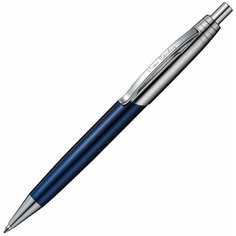 Ручка подарочная шариковая PIERRE CARDIN (Пьер Карден) Easy, корпус синий, латунь, лак, хром, синяя, PC5901BP