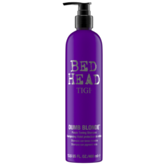 TIGI BED HEAD DUMB BLONDE - шампунь корректор цвета, 400 МЛ