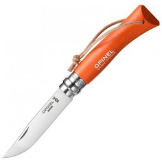 Нож складной OPINEL №7 Trekking Hornbeam оранжевый