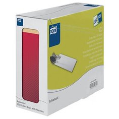 Конверты для столовых приборов Tork Advanced 39x23cm 100шт Bordo 474329