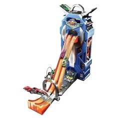 Hot Wheels Mega Garage FTB68, синий/оранжевый