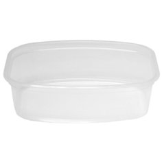 Контейнеры пищевые одноразовые Контейнеры одноразовые OfficeClean 350мл, набор 100шт., без крышек, 138*102*41мм, ПП, прозрачные