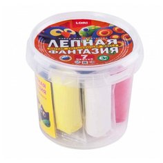 Пластилин LORI Лепная фантазия, 7 цветов (Лм-022)
