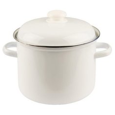 Кастрюля Лысьвенские эмали С-1615АП2, 4.5 л, белый