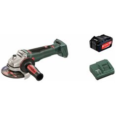 Машина шлифовальная угловая Metabo WB 18 LTX BL 125 Quick 1х4,0 Ач+ЗУ ASC55