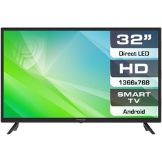 Телевизор Prestigio 32 Top 32" (2019), черный