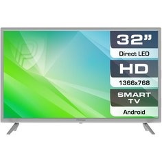 Телевизор Prestigio 32 Top 32" (2019), серебристый