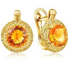 Бронницкий Ювелир Серьги из желтого золота D0001545306000