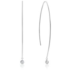 Бронницкий Ювелир Серьги из белого золота 66309764000