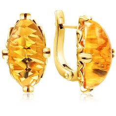 Бронницкий Ювелир Серьги из желтого золота 56316393000