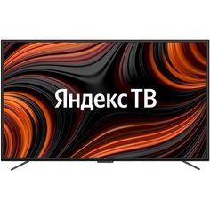 Телевизор Leff 55U510S 55" (2020) на платформе Яндекс.ТВ, черный