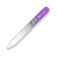 BOHEMIA Czech Glass Пилка стеклянная фиолетовый