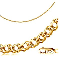 Бронницкий Ювелир Браслет из желтого золота 510500510, 17 см, 2.29 г