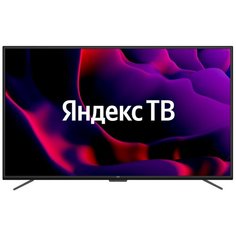 Телевизор Leff 65U620S 65" (2020) на платформе Яндекс.ТВ, черный