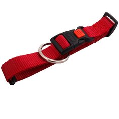 Ошейник Lilli Pet д/собак, М, 1,5x30-45см; красный