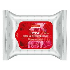 PUREDERM Салфетки для снятия макияжа с экстрактом розы
