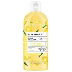 ECO SORBET Pineapple Мицеллярная вода увлажняющая с эффектом осветления, 500 мл Bielenda