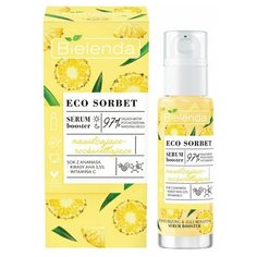 ECO SORBET Pineapple Сыворотка увлажненяющая с эффектом осветления, 30 мл Bielenda
