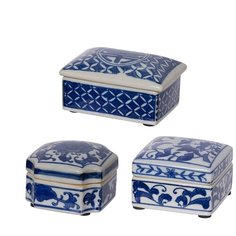 Шкатулки, набор 3 предмета ГЛАСАР