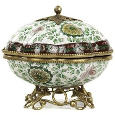 Шкатулка Ninfea под старину 16x16x14см ГЛАСАР