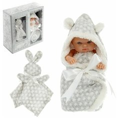 Пупс виниловый в одеяльце с аксессуарами, 20 см VELD CO 112230