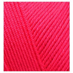 Пряжа для вязания Ализе Diva Baby (100% микрофибра акрил) 5х100г/350м цв.288 коралловый неон Alize