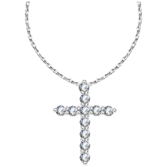 Бронницкий Ювелир Колье из белого золота 64319098, 47 см, 2.53 г