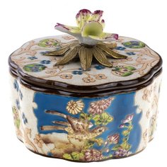 Шкатулка под старину 12x12x10 см ГЛАСАР