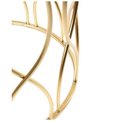 Столики интерьерные с мрамором, набор 2 предмета 40x40x55 см ГЛАСАР