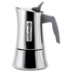 Гейзерная кофеварка Bialetti Aeternum Caffettiera Divina (6 чашек), серебристый