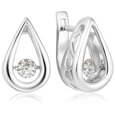 Бронницкий Ювелир Серьги из белого золота RD66319319000