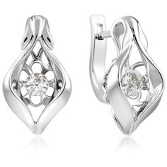 Бронницкий Ювелир Серьги из белого золота RD66319355000