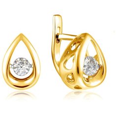 Бронницкий Ювелир Серьги из желтого золота RD56319320000