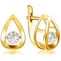 Бронницкий Ювелир Серьги из желтого золота RD0000305306000