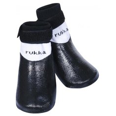Носки для собак RUKKA Pets Rukka Rubber Socks размер 4 (4шт) Чёрный