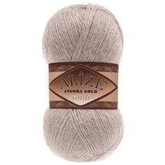 Пряжа Alize Angora Gold Simli, 20 % шерсть, 75 % акрил, 100 г, 500 м, 541 норка