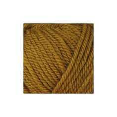 Пряжа для вязания ПЕХ Популярная (50% импортная шерсть, 45% акрил, 5% акрил высокообъёмный) 10х100г/133м цв.447 горчица Пехорка