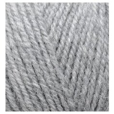 Пряжа для вязания Ализе Alpaca Royal (30% альпака, 15% шерсть, 55% акрил) 5х100г/280м цв.021 св.серый меланж ALIZE ALPACA.ROYAL.021