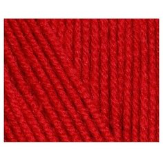 Пряжа для вязания Ализе Cotton Baby Soft (50% хлопок, 50% акрил) 5х100г/270м цв.056 красный ALIZE COT.SB.056