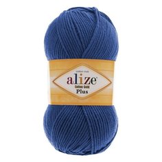 Пряжа для вязания Ализе Cotton gold plus (55% хлопок, 45% акрил) 5х100г/200м цв.279 джинс ALIZE COT.GOLD.PLUS.279